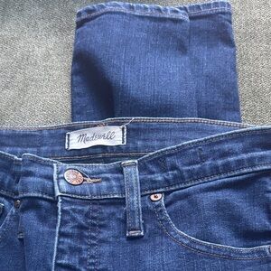 Madewell Dark Blue high rise Skinny Jeans